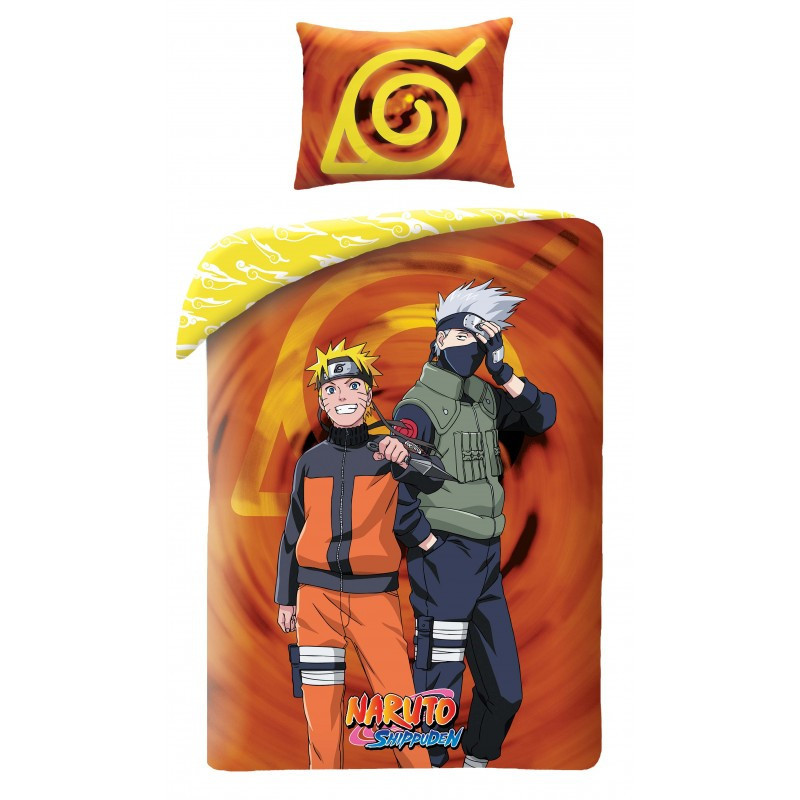 Naruto Kakasi ágyneműhuzat 140×200cm, 70×90 cm