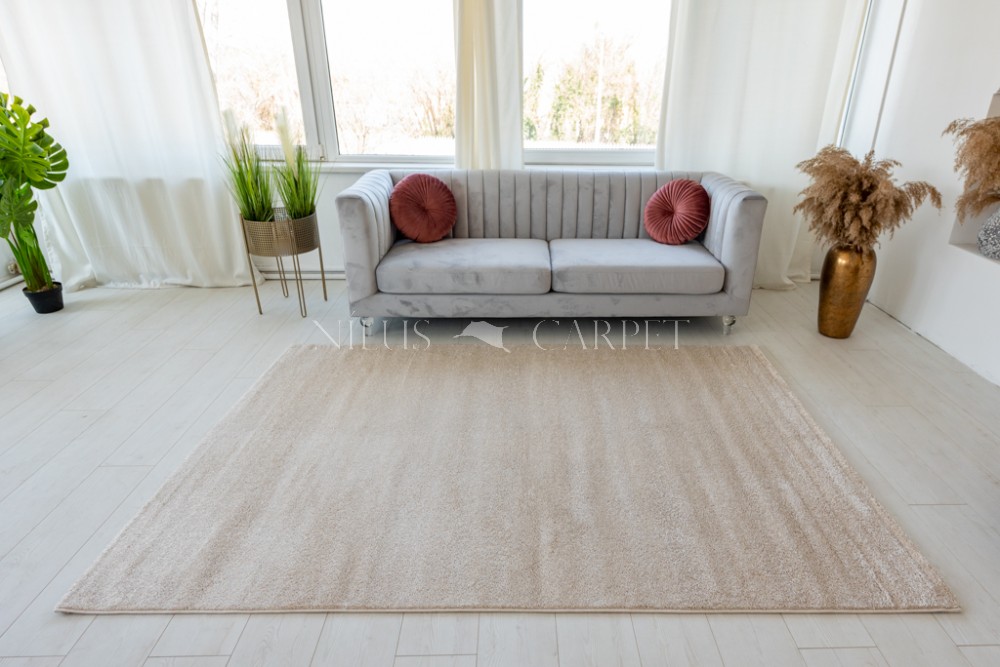 Promo egyszínű (Light beige) szőnyeg 160x230cm Krém